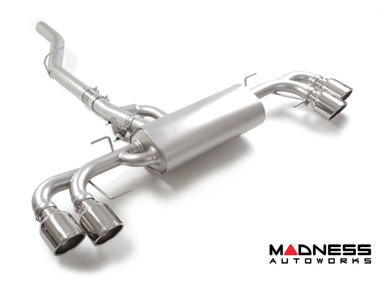 Maserati Grecale Performance Exhaust - 2.0L Modena - Ragazzon - Evo Line - Axle Back w/ Electronic Operated Valve - Dual Exit/ Quad Stainless Steel Tips